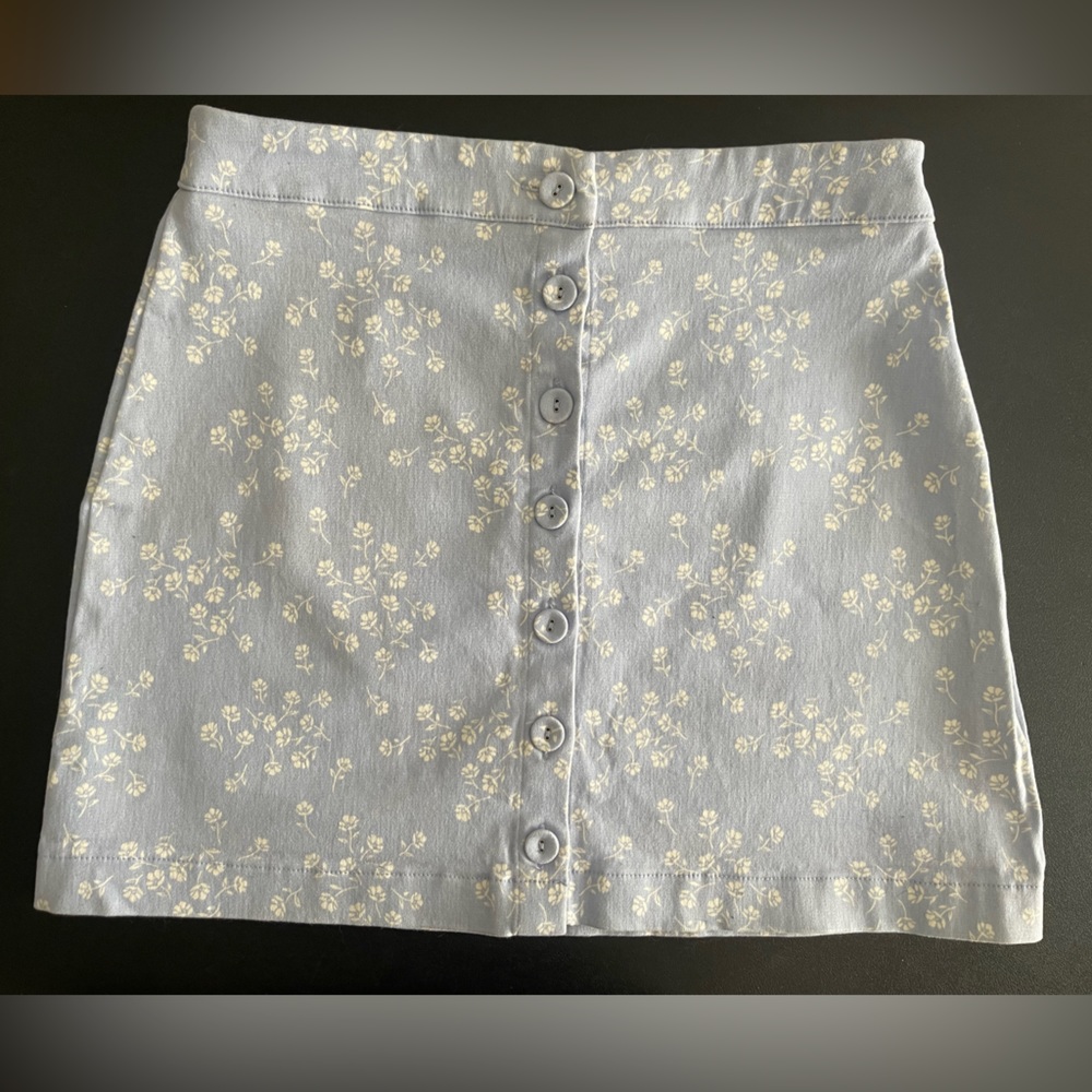 Floral skater skirt